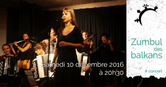 Concert - Zumbul des Balkans - Samedi 10 décembre 2016