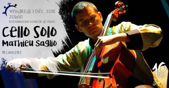 Concert Cello Solo - Matthieu Saglio 7 décembre
