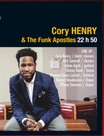 Festival Jazz en Comminges, Cory Henry, vendredi 11 mai, Saint Gaudens
