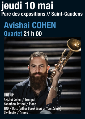 Festival Jazz en Comminges, Avishai Cohen quartet, Saint-Gaudens