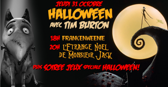 Soirée Tim Burton, spéciale Halloween